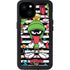 Looney Tunes Marvin the Martian Striped Patches iPhone 15 Plus Waterproof Case